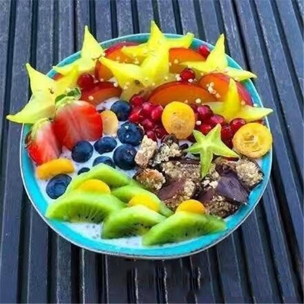 清凉夏日水果拼盘图片，夏日水果拼盘的打开方式